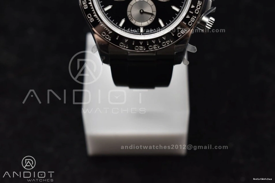 Tailored SH4131 1:1 V QF Daytona Rubber Best Edition on 126519LN 819 Strap 0228